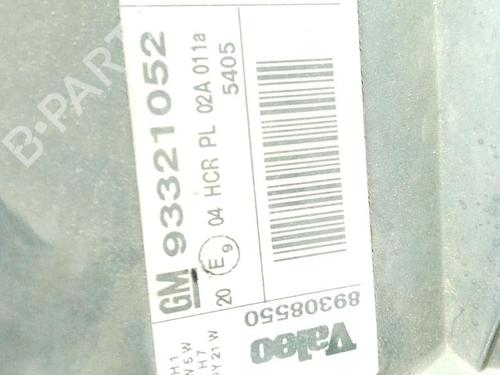 Left headlight OPEL MERIVA A MPV (X03) 1.6 16V (E75) | BP24003313C28 