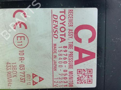 Electronic module TOYOTA AVENSIS Estate (_T27_) 2.0 D-4D (WWT271_) | BP18373201M83 