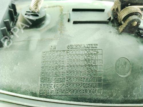 Front left exterior door handle RENAULT TRAFIC II Van (FL) 2.0 dCi 90 (FL0H, FL00, FL01, FL0M, FL0P, FL0S) | BP30718386C128