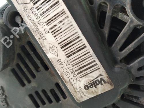 Alternator RENAULT FLUENCE (L3_) 1.5 dCi (L30D, L30L, L306, L33F, L33L, L33M, L33V, L33W) | BP30368218M7 