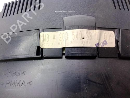 Instrument cluster MERCEDES-BENZ C-CLASS (W203) C 200 CDI (203.004) | BP24002366C47 