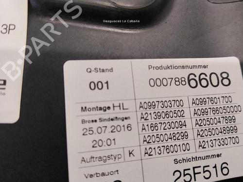 Rear left window mechanism MERCEDES-BENZ E-CLASS (W213) E 220 d (213.004) | BP39635267C24 - Image 4