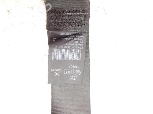 Rear left seatbelt PEUGEOT 3008 I MPV (0U_) 1.6 VTi | BP19520130I29 