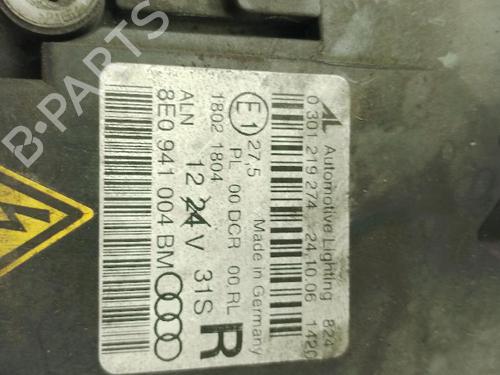 Right headlight AUDI A4 B7 Avant (8ED) 2.0 TDI 16V | BP29219556C29 