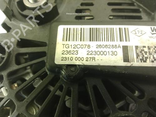 Generator RENAULT MEGANE III Hatchback (BZ0/1_, B3_) 1.5 dCi (BZ0C) | BP18369231M7 