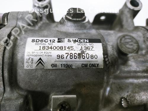 AC compressor PEUGEOT 308 I (4A_, 4C_) 1.6 HDi | BP18373419M34 