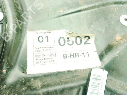 Rear right window mechanism VW PASSAT B6 Variant (3C5) 2.0 TDI 16V | BP27994888C25 