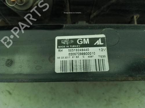 Right taillight OPEL COMBO Box Body/MPV (X12) 1.6 CDTI (B05) | BP26971215C35 