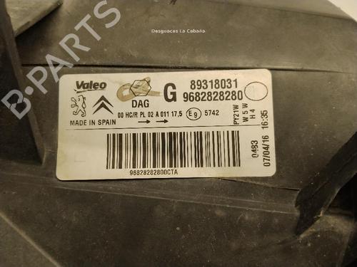 Left headlight PEUGEOT PARTNER Box Body/MPV 1.6 HDi / BlueHDi 75 | BP36964158C28  - Image 5