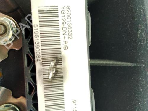Driver airbag OPEL VIVARO A Bus (X83) 1.9 DTI (F7, J7, A07) | BP25612624C9 