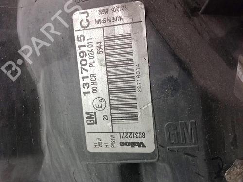 Venstre forlygte OPEL SIGNUM Hatchback (Z03) 1.9 CDTI (F48) | BP27889434C28 