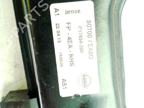 Front right window mechanism NISSAN QASHQAI II SUV (J11, J11_) 1.6 dCi | BP24545896C23 