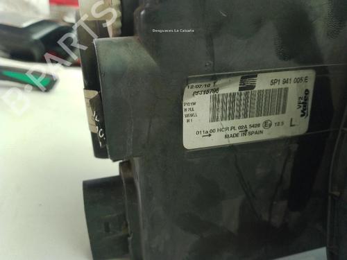 Left headlight SEAT ALTEA (5P1) 2.0 TDI 16V | BP29555066C28 
