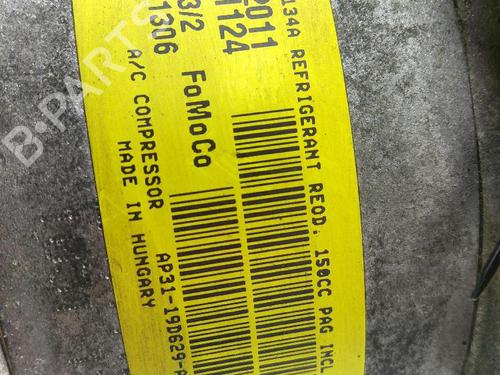 AC-Kompressor FORD FIESTA VI (CB1, CCN) 1.4 TDCi (70 hp) 18373545