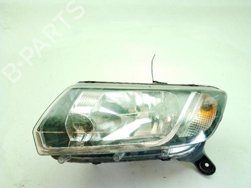 Used Left headlight DACIA SANDERO II 1.5 dCi 75 / Blue dCi 75 (B8JW, B8M4, B8AH, B8M7, B8M6) (75 hp) 28488553