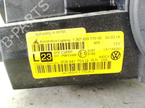 Left headlight VW PASSAT CC B6 (357) 2.0 TDI | BP26376729C28 