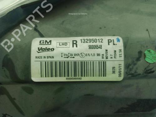 Right headlight OPEL CORSA D (S07) 1.2 (L08, L68) | BP29421378C29 