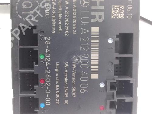 Used Electronic module Electronic module MERCEDES-BENZ C-CLASS T-Model (S204) C 220 CDI (204.202) (170 hp) 18372276 18372276