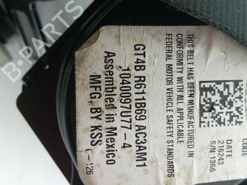 Rear left seatbelt FORD USA EDGE 2.0 TDCi AWD | BP18359110I29 