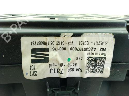 Instrument cluster SEAT TOLEDO IV (KG3) 1.6 TDI | BP23998937C47 