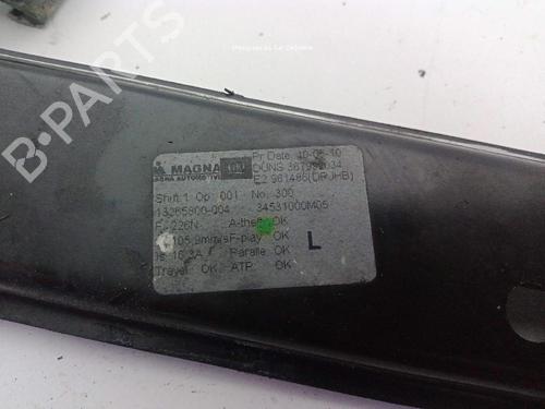 Front left window mechanism OPEL MERIVA B MPV (S10) 1.4 (75) | BP29475227C22 