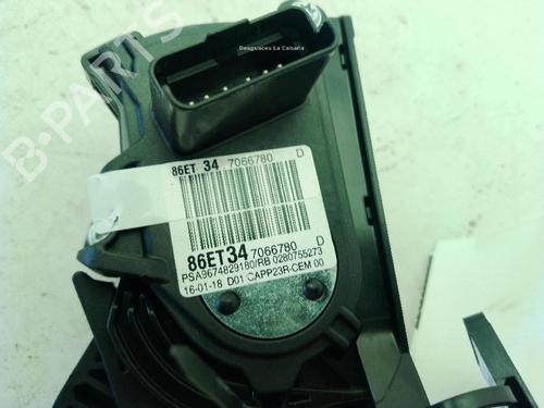 Pedal PEUGEOT 3008 II SUV (MC_, MR_, MJ_, M4_) 1.2 THP/ PureTech 130 (MRHNSM, MRHNSU, MRHNSJ, MRHNYW,... | BP29554888I4 