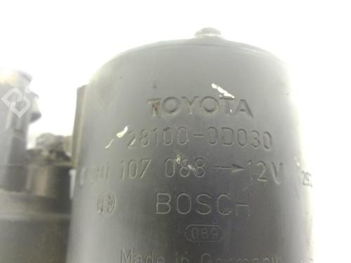 Startmotor TOYOTA COROLLA (_E12_) 1.6 VVT-i (ZZE121_, ZZE121R) | BP18373667M8 