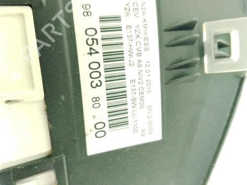 Instrument cluster PEUGEOT 208 I (CA_, CC_) 1.2 VTI 82 | BP25781440C47 
