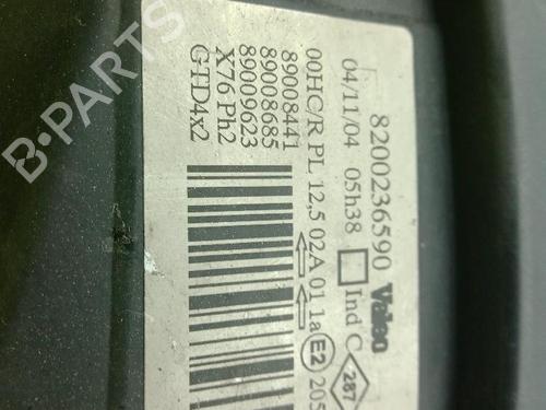 Left headlight RENAULT KANGOO (KC0/1_) 1.2 16V (KC05, KC06, KC03, KC0T, KC0W, KC1D) | BP32227474C28 