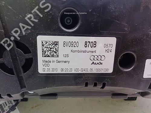 Instrument cluster AUDI A3 Sportback (8VA, 8VF) 2.0 TDI | BP24996332C47 