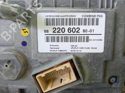 Kombinert Instrument PEUGEOT 208 II (UB_, UP_, UW_, UJ_) 1.5 BlueHDI 100 | BP24862173C47 