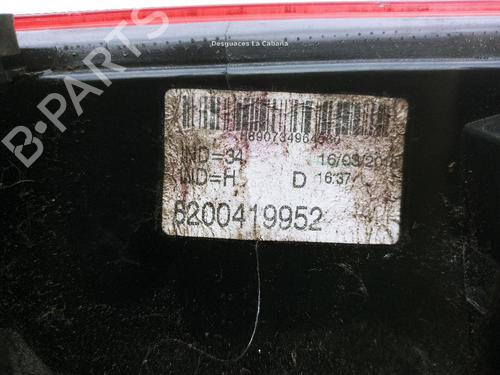 Right taillight RENAULT KANGOO Express (FW0/1_) 1.5 dCi 90 (FW0G, FW05, FW08, FW11) | BP31988720C35