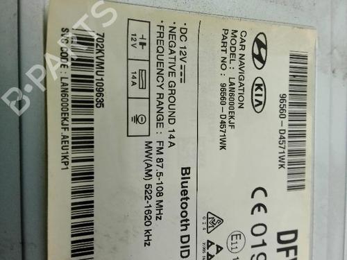 Display monitor KIA OPTIMA (JF) 1.7 CRDi | BP36405197C48 - Image 3