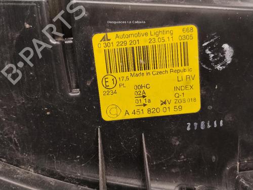 Left headlight SMART FORTWO Coupe (451) 1.0 (451.331, 451.380) | BP39198260C28 - Image 5