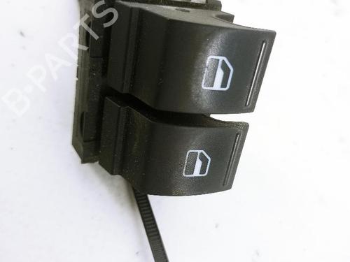 Used Left front window switch VW CADDY III Box Body/MPV (2KA, 2KH, 2CA, 2CH) 1.9 TDI (75 hp) 31989758