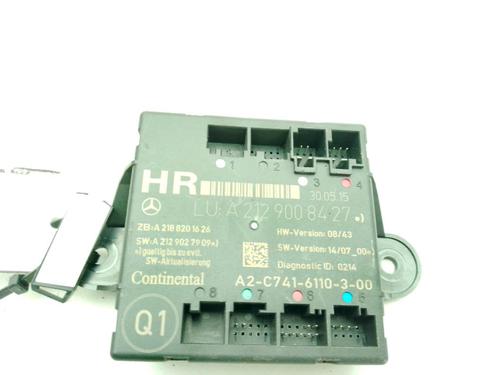 Modulo elettronico MERCEDES-BENZ E-CLASS (W212) E 220 CDI / BlueTEC (212.001, 212.002) (170 hp) 30899773