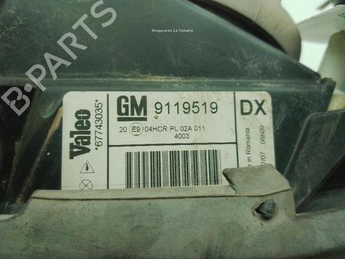 Phare gauche OPEL VECTRA B (J96) 1.8 i 16V (F19) | BP30803532C28