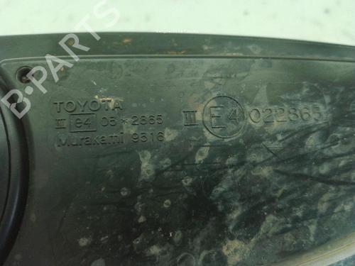 Right mirror TOYOTA PRIUS (_W3_) 1.8 Hybrid (ZVW30) | BP29498177C27 