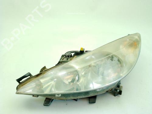 Used Left headlight Left headlight PEUGEOT 207 (WA_, WC_) 1.4 HDi (68 hp) 34263776 34263776