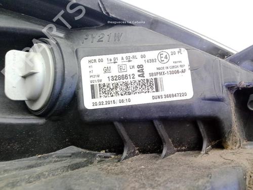 Faro izquierdo OPEL MERIVA B MPV (S10) 1.4 (75) | BP29605882C28