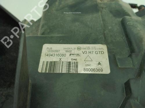 Left headlight CITROËN C8 (EA_, EB_) 2.0 HDi | BP36964072C28 - Image 5