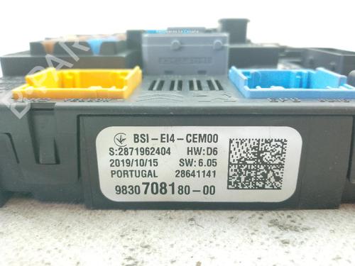 Fuse box PEUGEOT 208 II (UB_, UP_, UW_, UJ_) 1.5 BlueHDI 100 | BP24862117E1 