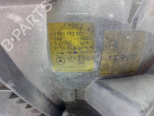 Left headlight MERCEDES-BENZ S-CLASS (W220) S 320 CDI (220.026, 220.126) | BP18362386C28 