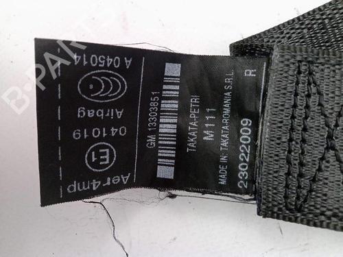 Front right seatbelt OPEL INSIGNIA A (G09) | BP26233082I25 - Image 2