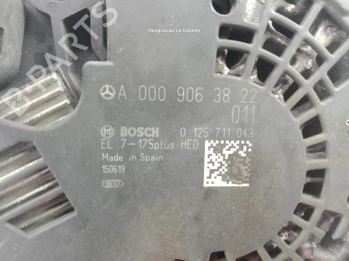 Alternator MERCEDES-BENZ B-CLASS Sports Tourer (W246, W242) B 180 CDI / d (246.212) | BP18370493M7 
