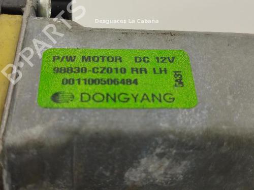 Rear left window mechanism SSANGYONG KORANDO (CK) 2.0 | BP31989115C24