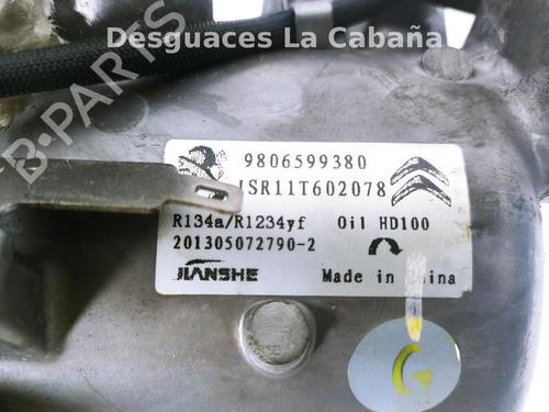Used AC compressor CITROËN C-ELYSEE (DD_) 1.6 HDI 92 (92 hp) 18376994