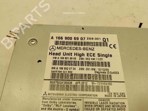 Radio MERCEDES-BENZ M-CLASS (W166) ML 350 BlueTEC 4-matic (166.024, 166.023) | BP40560463E6 - Image 3
