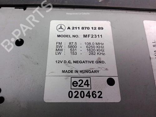 Radio MERCEDES-BENZ E-CLASS (W211)  | BP28209011E6 