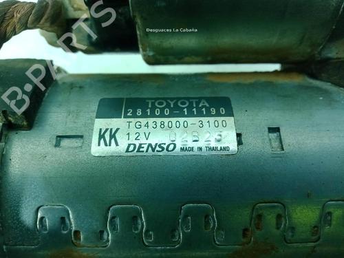 Starter TOYOTA LAND CRUISER PRADO (_J15_) 2.8 D-4D (GDJ150_, GDJ155_, GDJ150, GDJ151) | BP18369938M8 